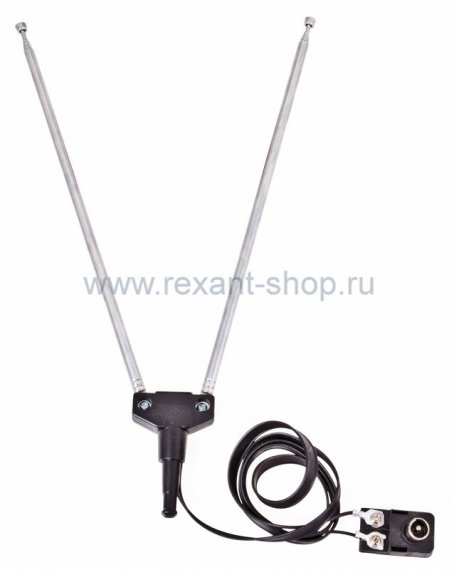 Фотография товара 'Rexant RX-107-4 антенна комнатная телескопическая 34-0107-4'