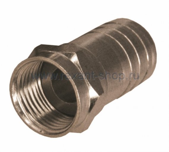 Фотография товара 'Rexant РАЗЪЕМ F-разъем RG-6 обжим 05-4034-1'