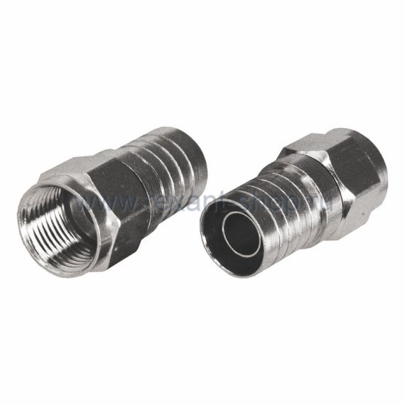 Фотография товара 'Rexant РАЗЪЕМ F-разъем RG-6 обжим 05-4031'