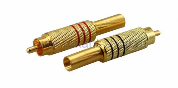Фотография товара 'Rexant РАЗЪЁМ штекер RCA 14-0412-4'
