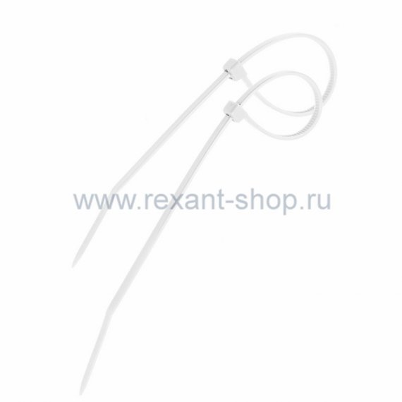 Фотография товара 'Rexant Хомут nylon 100 х 2.5 мм 57-0100'