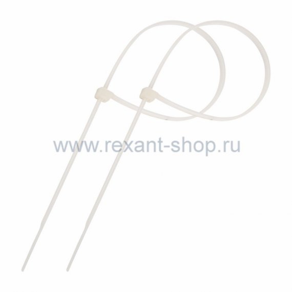 Фотография товара 'Rexant Хомут nylon 300 х 5,0 мм 57-1302'
