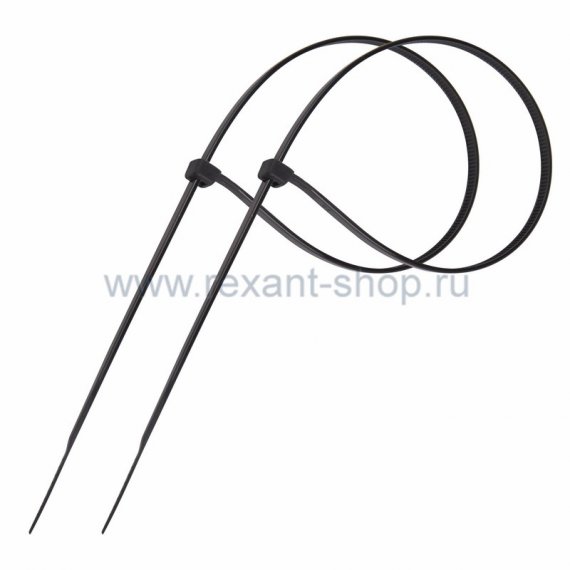 Фотография товара 'Rexant Хомут nylon 400 х 5.0 мм 57-0401'