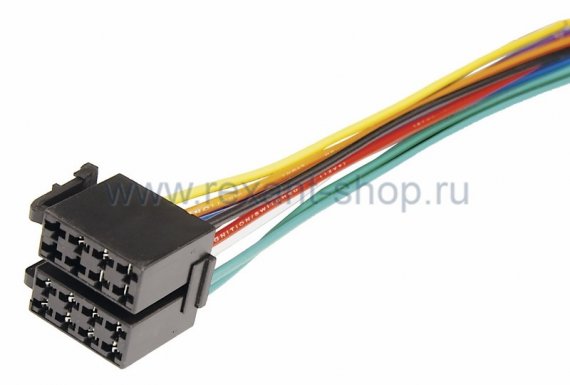 Фотография товара 'Rexant Разъемы для автомагнитол "Евро" ISO сдвоенное гнездо 16-0502'