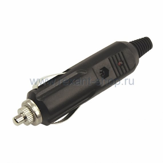 Фотография товара 'Rexant Штекер автоприкуривателя с индикатором 16-0203'