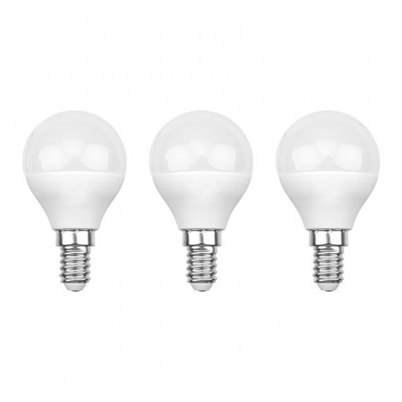 Фотография товара 'Rexant 604-041-3 Лампа светодиодная Шарик (GL) 11,5Вт E14 1093Лм 2700K'