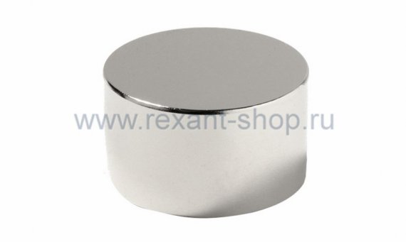 Фотография товара 'Rexant Неодимовый магнит диск 60х30мм 72-3043'