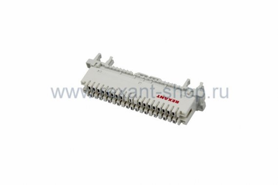Фотография товара 'Rexant Плинт 10 pin размыкаемый 0-9 04-0121'