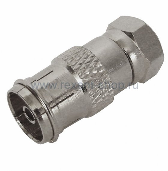 Фотография товара 'Rexant ПЕРЕХОД штекер F - гнездо TV 05-4362-4'