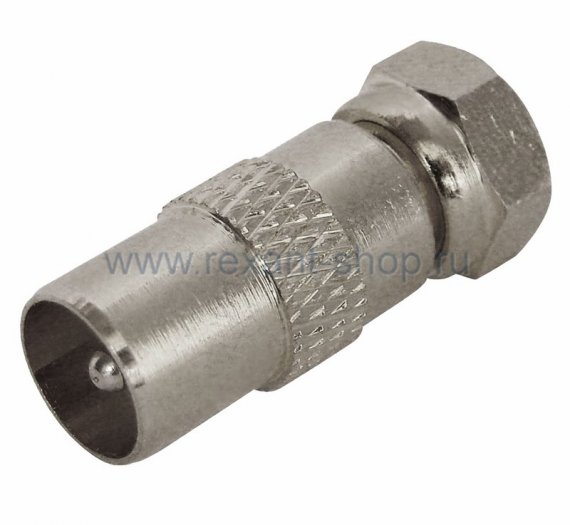 Фотография товара 'Rexant ПЕРЕХОД штекер F - штекер TV 05-4361-4'