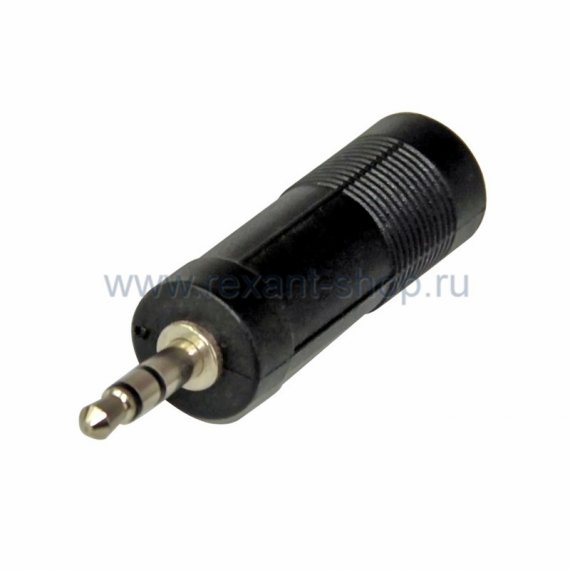 Фотография товара 'Rexant ПЕРЕХОДНИК штекер 3.5мм стерео 14-0212'