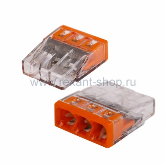 Фотография товара 'Rexant Электромонтажные экспресс-клеммы 07-5142'