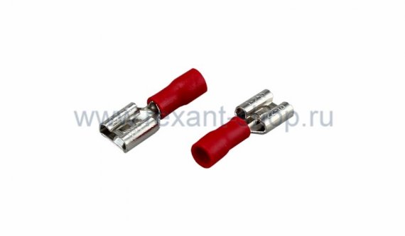 Фотография товара 'Rexant КЛЕММА ПЛОСКАЯ изолированная 08-0413'