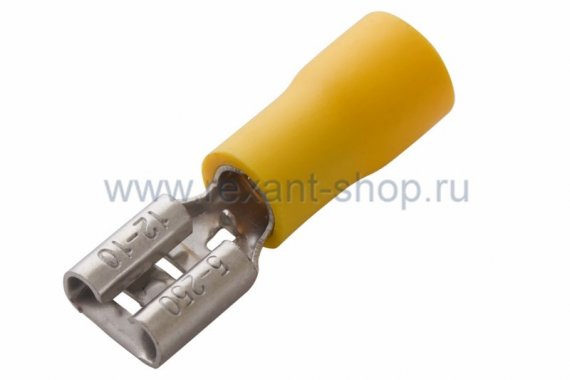 Фотография товара 'Rexant КЛЕММА ПЛОСКАЯ изолированная 08-0451'