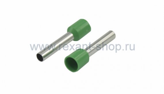 Фотография товара 'Rexant НАКОНЕЧНИК ШТЫРЕВОЙ ВТУЛОЧНЫЙ изолированный 08-1824'