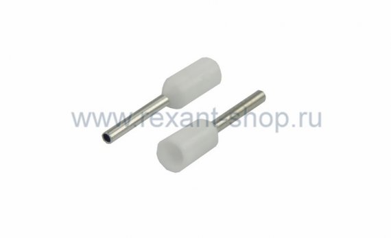 Фотография товара 'Rexant НАКОНЕЧНИК ШТЫРЕВОЙ ВТУЛОЧНЫЙ изолированный 08-0811'