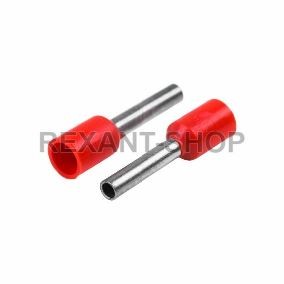 Фотография товара 'Rexant НАКОНЕЧНИК ШТЫРЕВОЙ ВТУЛОЧНЫЙ изолированный 08-0813'