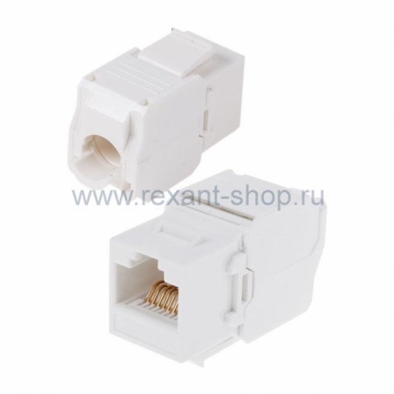 Фотография товара 'Rexant ДЖЕК гнездо RJ45 8Р8С быстрозажимной ручной 05-1052'