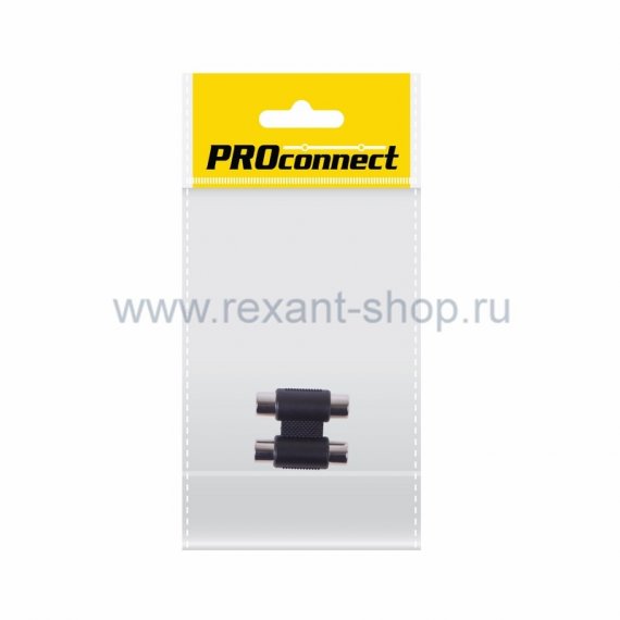 Фотография товара 'Rexant Переходник 2 гнезда RCA 14-0433-7'