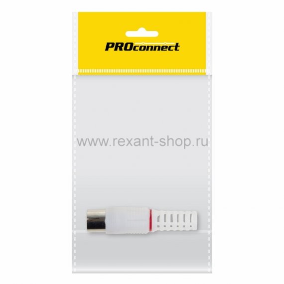 Фотография товара 'Rexant РАЗЪЁМ гнездо TV без пайки 05-2043-7'