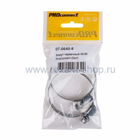 Фотография товара 'Rexant Хомут червячный 40-60 07-0640-8'