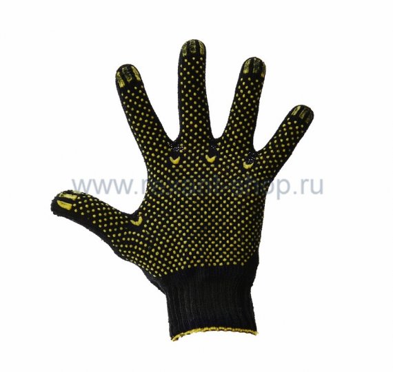 Фотография товара 'Rexant Перчатки Х/Б с покрытием ПВХ 09-0209'