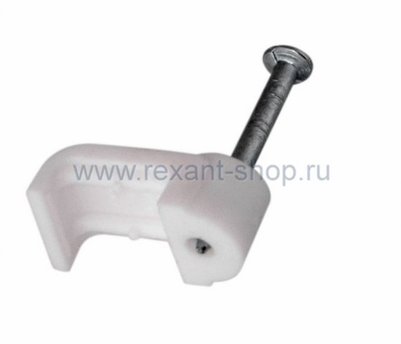 Фотография товара 'Rexant Крепеж кабеля плоский 10мм х 3мм 07-4209'