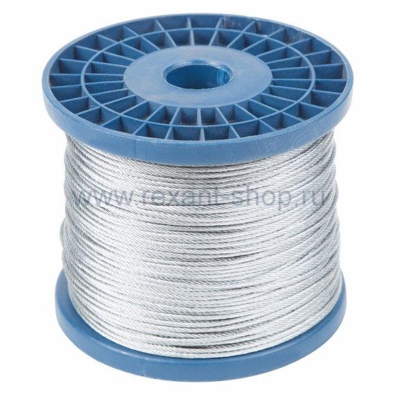 Фотография товара 'Rexant Трос стальной DIN 3055 09-5520'