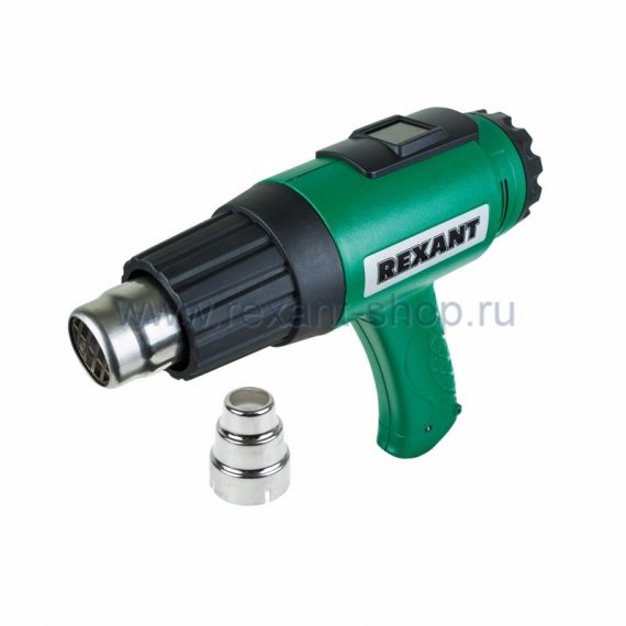 Фотография товара 'Rexant Электрофен промышленный 220В/1600Вт с терморегулятором и ЖК дисплеем 12-0057'