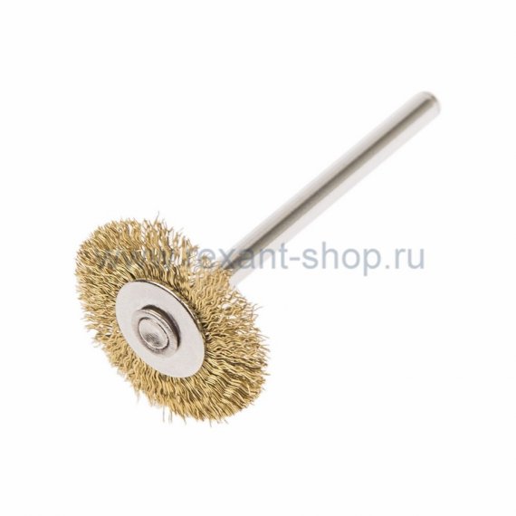 Фотография товара 'Rexant Щетка крацовка дисковая золото 12-4472-9'