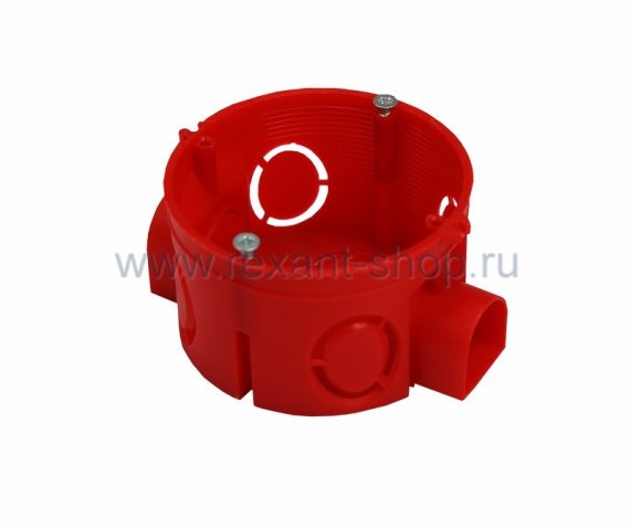 Фотография товара 'Rexant Коробка установочная 64х40 с саморезами 28-3020'