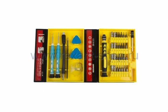 Фотография товара 'Rexant Набор для точечных работ 38 предметов 12-4761'