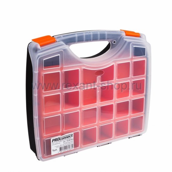 Фотография товара 'Rexant Ящик универсальный пластиковый для инструмента 12-5014-4'