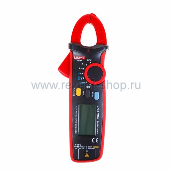 Фотография товара 'Rexant Токовые клещи UNI-T UT-210D 13-0008'
