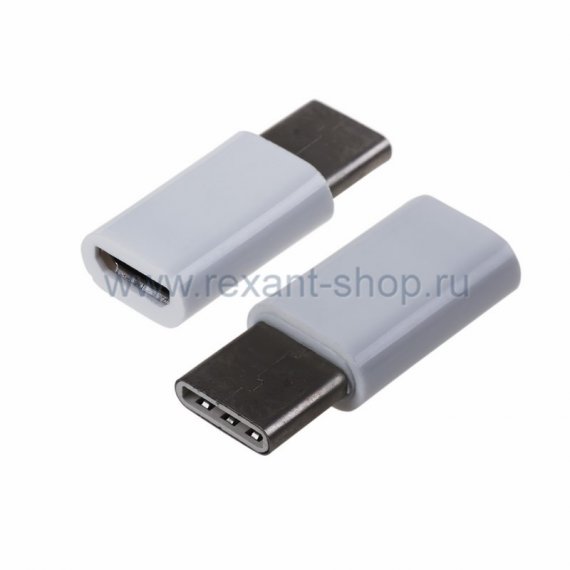 Фотография товара 'Rexant Переходник штекер USB 3.1 type C - гнездо micro USB 18-1883-8'