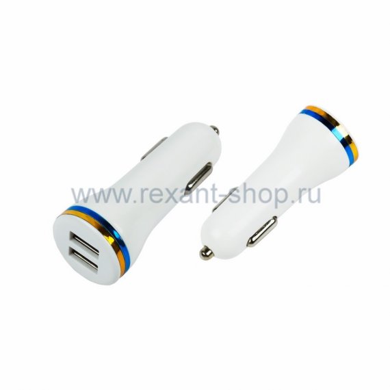Фотография товара 'Rexant Автозарядка в прикуриватель 18-1189-9'
