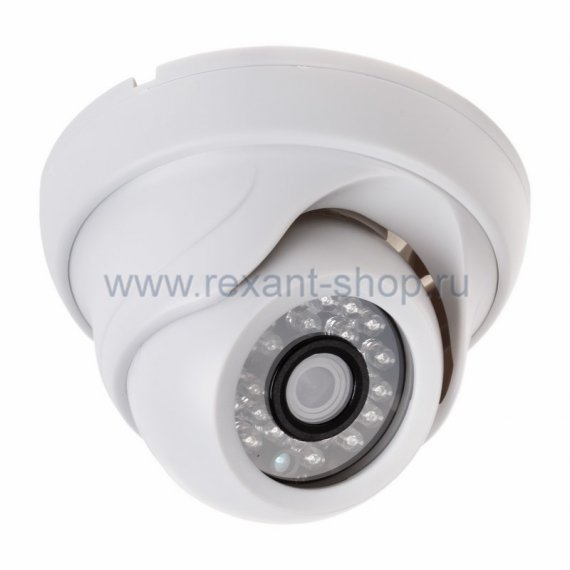 Фотография товара 'Rexant Купольная камера IP 1.0Мп 45-0258'