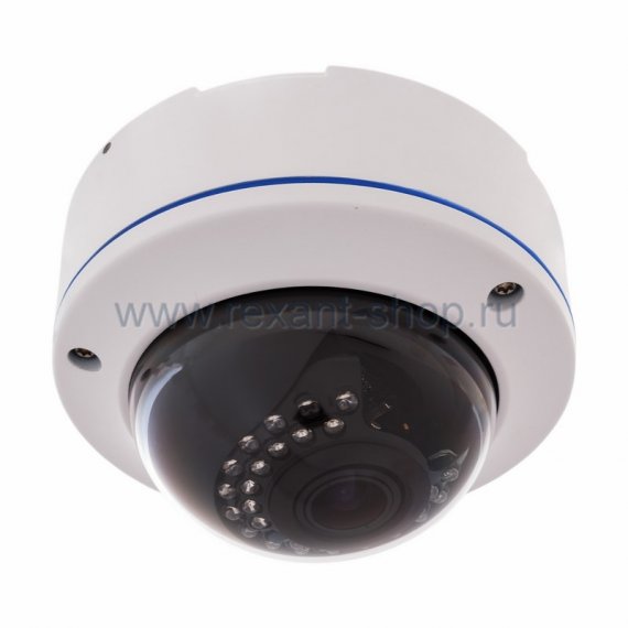 Фотография товара 'Rexant Купольная уличная камера IP 2.1Мп Full HD 45-0259'