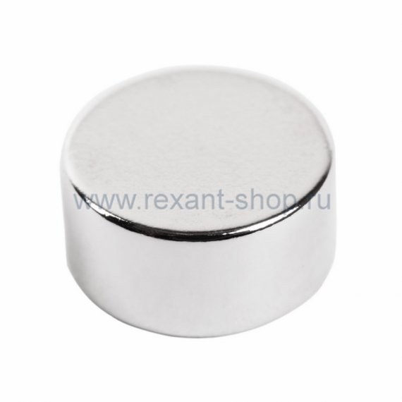 Фотография товара 'Rexant Неодимовый магнит диск 10х5мм 72-3114'
