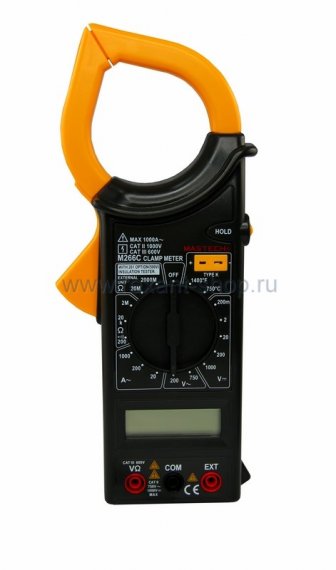 Фотография товара 'MASTECH Токовые клещи M266C 13-1303'