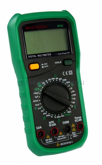 Фотография товара 'MASTECH Универсальный мультиметр MY62 13-2019'