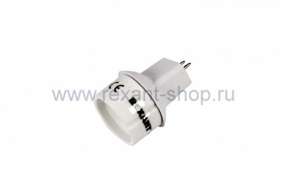 Фотография товара 'Rexant Переходник цокольный GU5,3- GU10 11-8854'