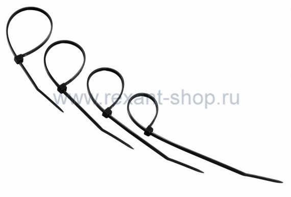 Фотография товара 'Rexant Хомут nylon 07-0151-25'