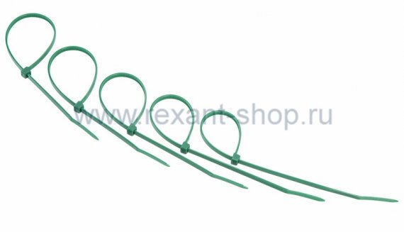 Фотография товара 'Rexant Хомут nylon 200 х 4.0 мм 07-0203-25'