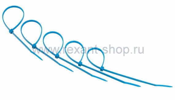 Фотография товара 'Rexant Хомут nylon 200 х 4.0 мм 07-0205-25'