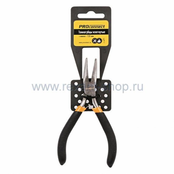Фотография товара 'Proconnect Тонкогубцы изогнутые "мини" 120 мм 12-4603-4'