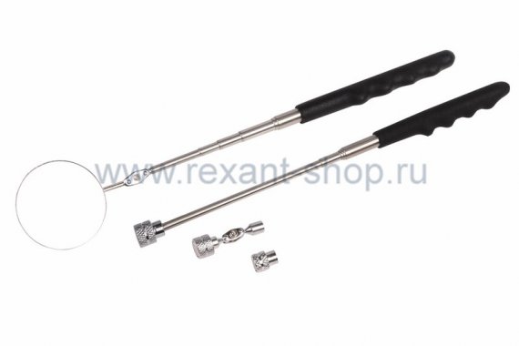 Фотография товара 'Rexant Телескопический магнит и зеркало в наборе 12-4821'