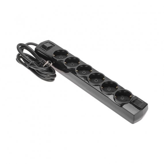 Фотография товара 'Rexant 13-4118 Удлинитель PREMIUM 6 гнезд, 1,5м, 3х1,5мм?, с/з, с выключателем'