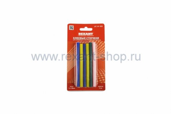 Фотография товара 'Rexant Клеевой стержень d=7.4мм 09-1020'