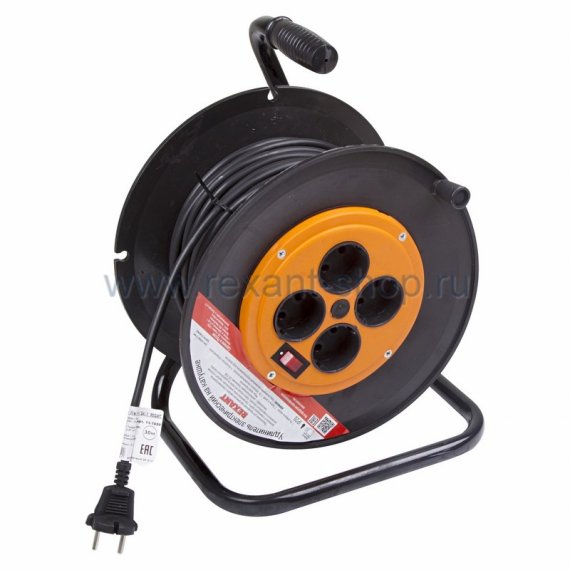 Фотография товара 'Rexant Удлинитель на катушке 30м 11-7530'